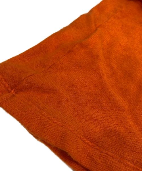 COMME des GARCONS HOMME PLUS（コムデギャルソンオムプリュス）COMME des GARCONS HOMME PLUS (コムデギャルソンオムプリュス) サイドスリットロングニット オレンジ サイズ:Sの古着・服飾アイテム