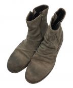 SHOTOショト）の古着「サイドジップブーツ」｜ブラウン