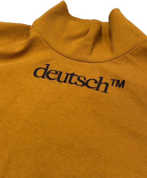 JOHN LAWRENCE SULLIVAN（ジョン ローレンス サリバン）JOHN LAWRENCE SULLIVAN (ジョンローレンスサリバン) deutsch mock neck top イエロー サイズ:XSの古着・服飾アイテム