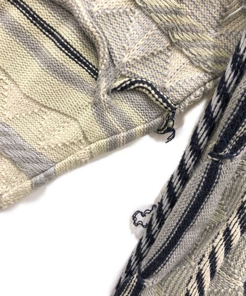 Bergati（Bergati）Bergati (Bergati) 3Dニット ベージュ サイズ:Lの古着・服飾アイテム