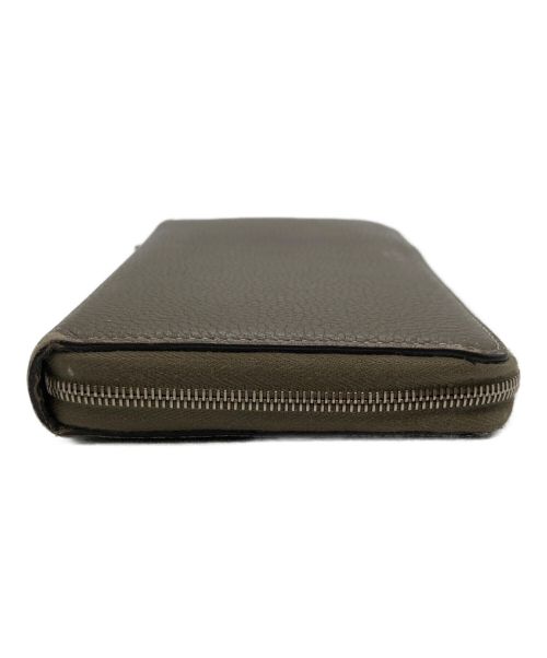 CELINE（セリーヌ）CELINE (セリーヌ) ラウンドジップウォレット グレーの古着・服飾アイテム