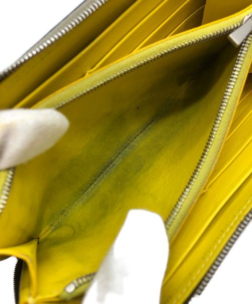 CELINE（セリーヌ）CELINE (セリーヌ) ラウンドジップウォレット グレーの古着・服飾アイテム