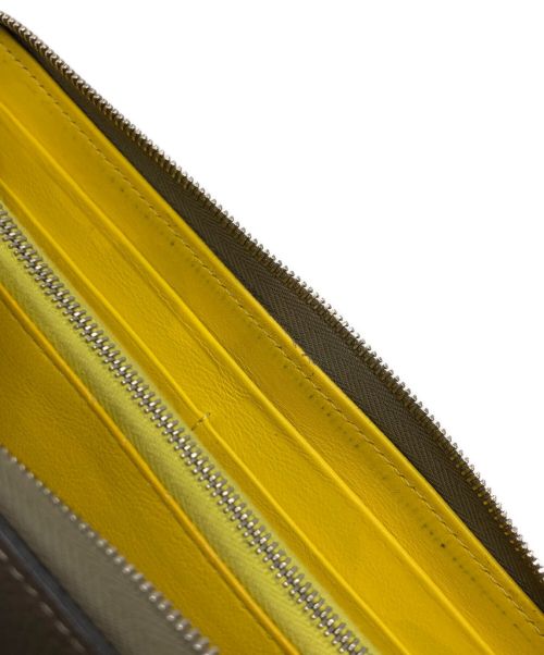 CELINE（セリーヌ）CELINE (セリーヌ) ラウンドジップウォレット グレーの古着・服飾アイテム