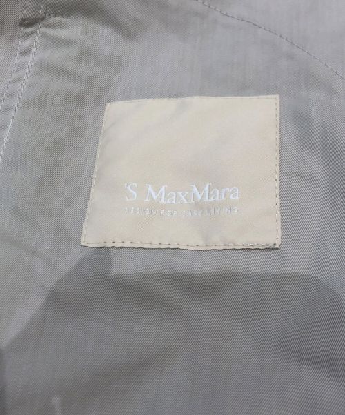 'S Max Mara（エスマックスマーラ）'S Max Mara (エスマックスマーラ) パイピングコート ベージュ サイズ:42の古着・服飾アイテム