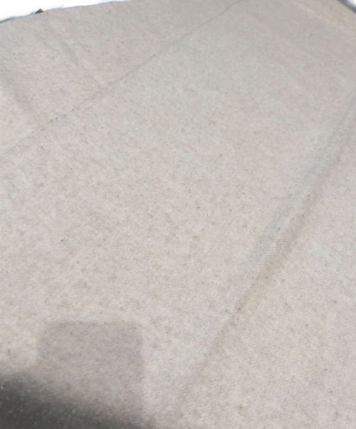 ASAUCE MELER（アソースメレ）ASAUCE MELER (アソースメレ) スポンディッシュウールマフラー ベージュの古着・服飾アイテム