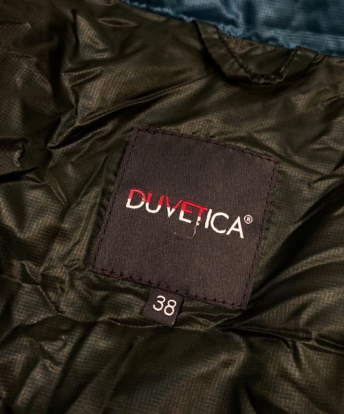 DUVETICA（デュベティカ）DUVETICA (デュベティカ) ダウンジャケット ブルー サイズ:38の古着・服飾アイテム
