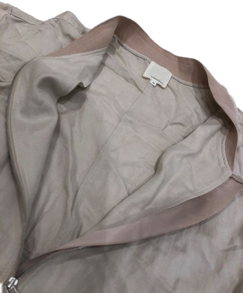 TODAYFUL（トゥデイフル）TODAYFUL (トゥデイフル) Gather Long MA-1 ベージュ サイズ:36の古着・服飾アイテム