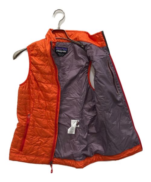 Patagonia（パタゴニア）Patagonia (パタゴニア) パフベスト オレンジ サイズ:XSの古着・服飾アイテム