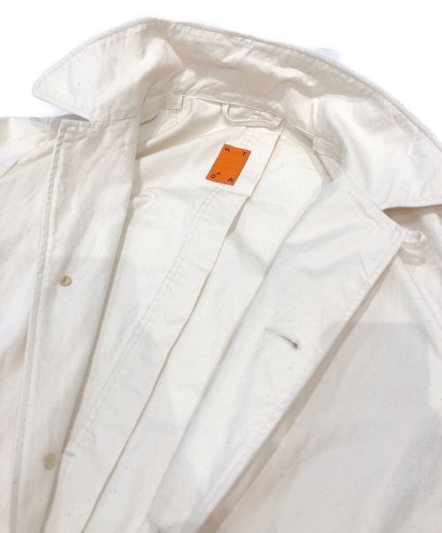 KATO'（カトー）KATO' (カトー) モーターサイクルコート アイボリー サイズ:Mの古着・服飾アイテム