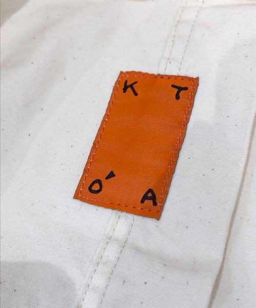 KATO'（カトー）KATO' (カトー) モーターサイクルコート アイボリー サイズ:Mの古着・服飾アイテム