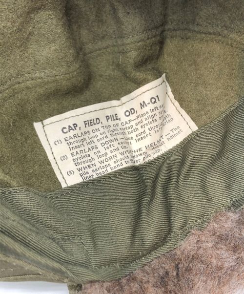 US ARMY（ユーエスアーミー）US ARMY (ユーエス アーミー) [古着]M51フライトキャップ カーキ サイズ:7の古着・服飾アイテム