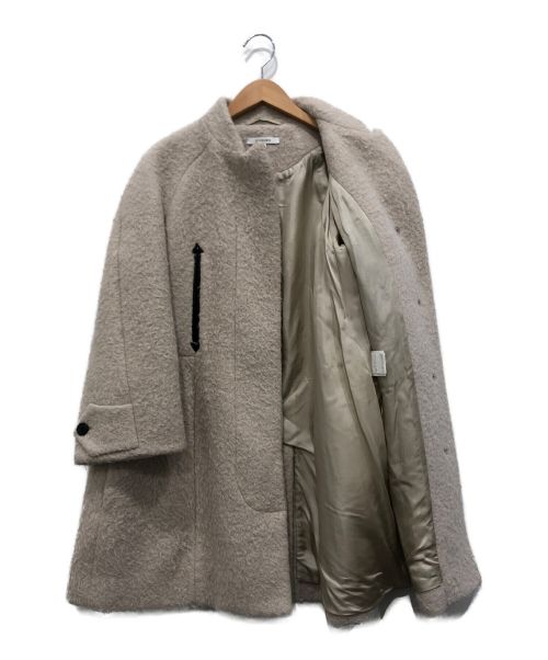 CARVEN（カルヴェン）CARVEN (カルヴェン) アルパカ混コート ベージュ サイズ:36の古着・服飾アイテム