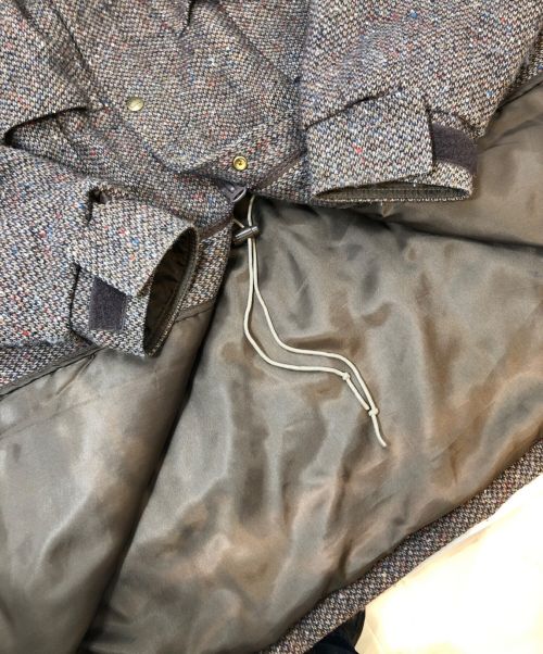 WOOLRICH（ウールリッチ）WOOLRICH (ウールリッチ) tweed cruiser jacket ブラウン サイズ:XLの古着・服飾アイテム