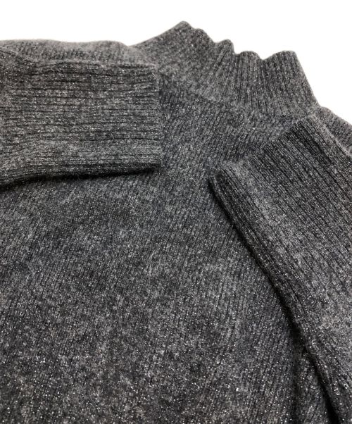 ARPEGE STORY（アルページュストーリー）ARPEGE STORY (アルページュストーリー) アクアタートルショートニット グレー サイズ:2の古着・服飾アイテム