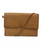 iroseイロセ）の古着「レザーサコッシュ」｜ブラウン