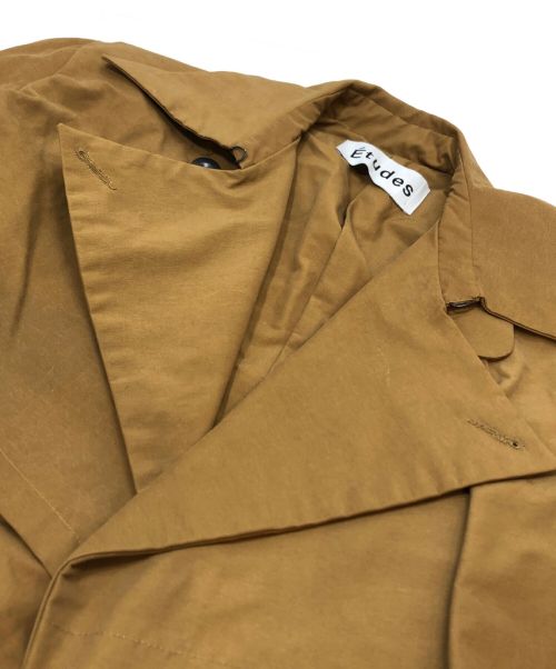 Etudes（エチュード）Etudes (エチュード) ベルト付きトレンチコート ブラウン サイズ:44の古着・服飾アイテム