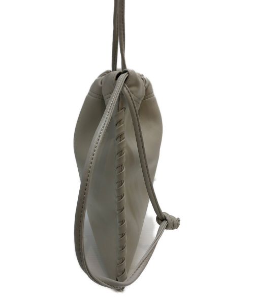 VASIC（ヴァジック）VASIC (ヴァジック) VASIC Wells Mini Mini 2way巾着ショルダーバッグ ベージュの古着・服飾アイテム