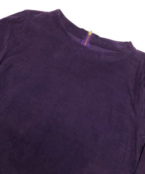 Pal'las Palace（パラスパレス）Pal'las Palace (パラスパレス) コーデュロイワンピース パープル サイズ:表記なしの古着・服飾アイテム