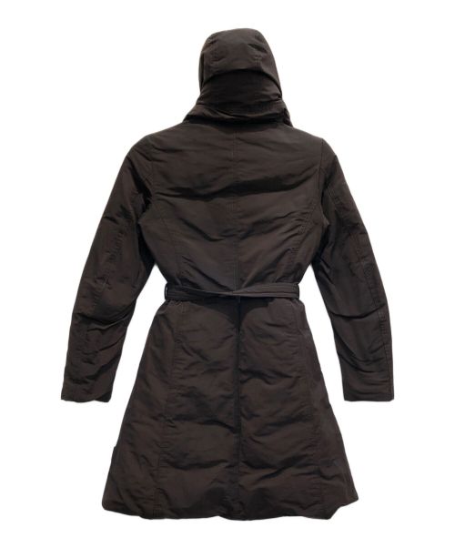 MONCLER（モンクレール）MONCLER (モンクレール) ダウンコート/ピューテリー ハリケーン ブラウン サイズ:00の古着・服飾アイテム