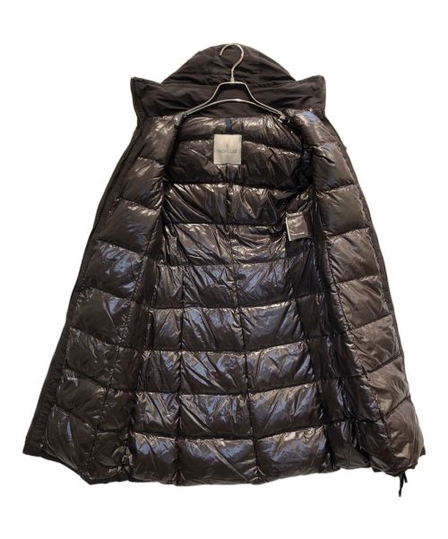 MONCLER（モンクレール）MONCLER (モンクレール) ダウンコート/ピューテリー ハリケーン ブラウン サイズ:00の古着・服飾アイテム
