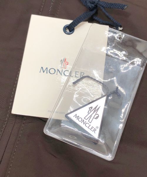 MONCLER（モンクレール）MONCLER (モンクレール) ダウンコート/ピューテリー ハリケーン ブラウン サイズ:00の古着・服飾アイテム