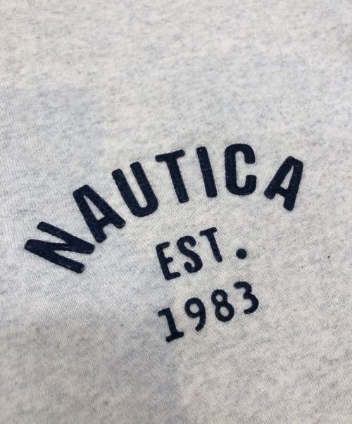 NAUTICA（ノーティカ）NAUTICA (ノーティカ) ハーフジップスウェット アイボリー サイズ:XLの古着・服飾アイテム
