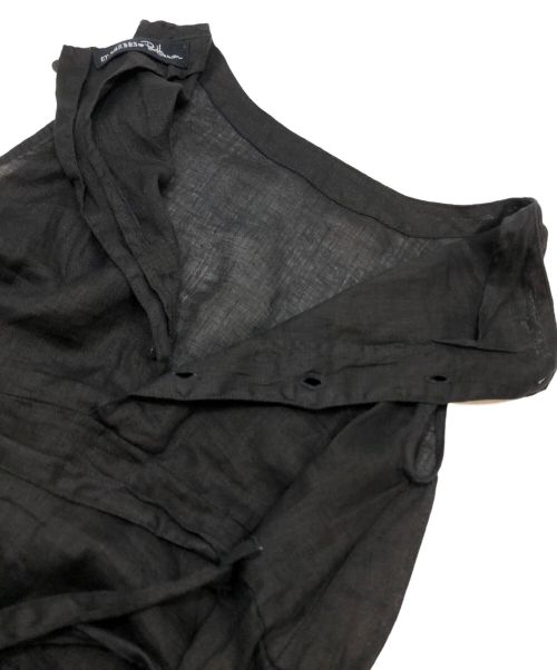 CP Shades（シーピーシェイズ）CP Shades (シーピーシェイズ) Ron Herman (ロンハーマン) リネンノースリーブワンピース ブラック サイズ:XSの古着・服飾アイテム