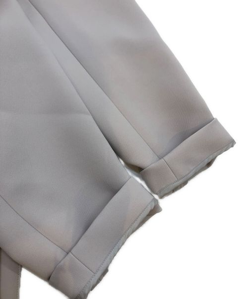 PLST（プラステ）PLST (プラステ) ノーカラーコート/ガウンコート/リバーコート グレー サイズ:L 未使用品の古着・服飾アイテム