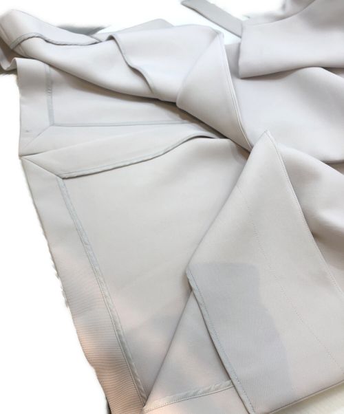 PLST（プラステ）PLST (プラステ) ノーカラーコート/ガウンコート/リバーコート グレー サイズ:L 未使用品の古着・服飾アイテム