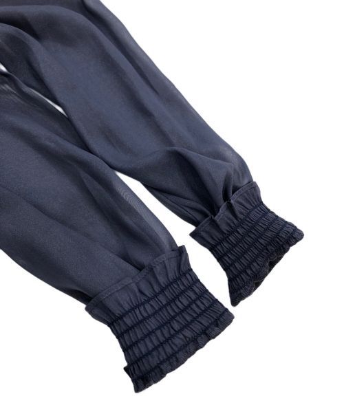 etoll.（エトル）etoll. (エトル) レースビスチェドレスワンピース ネイビー サイズ:Mの古着・服飾アイテム