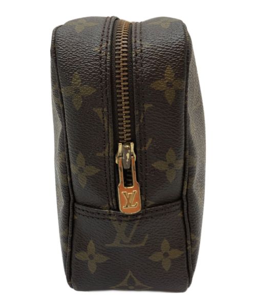LOUIS VUITTON（ルイ ヴィトン）LOUIS VUITTON (ルイ ヴィトン) コスメポーチ/トゥルーストワレット28/セカンドバッグ ブラウンの古着・服飾アイテム