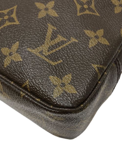 LOUIS VUITTON（ルイ ヴィトン）LOUIS VUITTON (ルイ ヴィトン) コスメポーチ/トゥルーストワレット28/セカンドバッグ ブラウンの古着・服飾アイテム