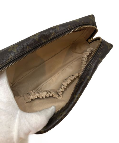 LOUIS VUITTON（ルイ ヴィトン）LOUIS VUITTON (ルイ ヴィトン) コスメポーチ/トゥルーストワレット28/セカンドバッグ ブラウンの古着・服飾アイテム