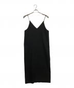 IENAイエナ）の古着「リネンライクキャミワンピース」｜ブラック