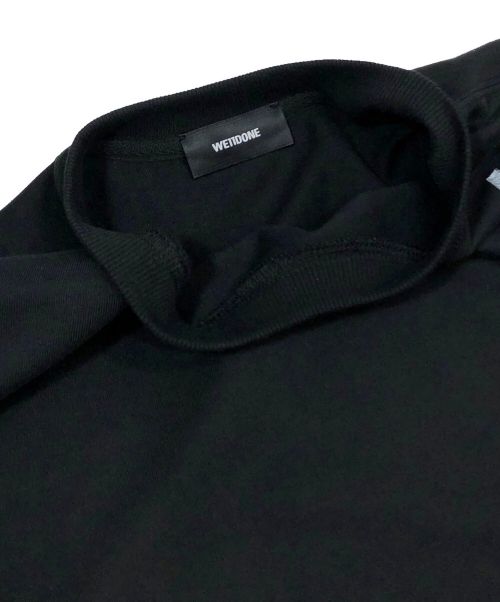 WE11DONE（ウェルダン）WE11DONE (ウェルダン) 半袖カットソー/WDロゴオーバーサイズTシャツ ブラック サイズ:Sの古着・服飾アイテム