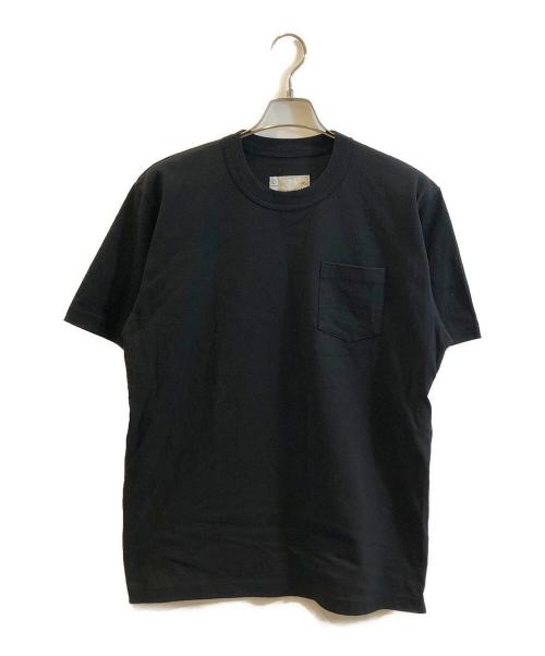 sacai（サカイ）sacai (サカイ) Side Zip Cotton T-Shirt ブラック サイズ:4の古着・服飾アイテム