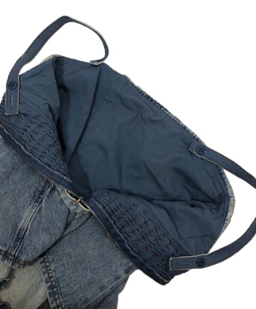 Mystrada（マイストラーダ）Mystrada (マイストラーダ) アシメデニムビスチェ ブルー サイズ:38 未使用品の古着・服飾アイテム