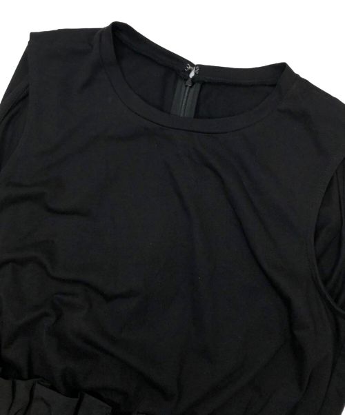 ARPEGE STORY（アルページュストーリー）ARPEGE STORY (アルページュストーリー) ノースリーブワンピース ブラック サイズ:1 未使用品の古着・服飾アイテム