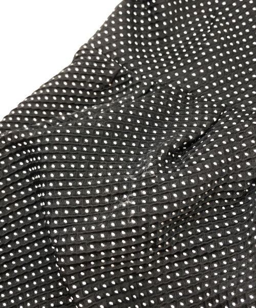 ARPEGE STORY（アルページュストーリー）ARPEGE STORY (アルページュストーリー) キャミソールブラウス/ドットジャガードキャミチュニック ブラック サイズ:1の古着・服飾アイテム