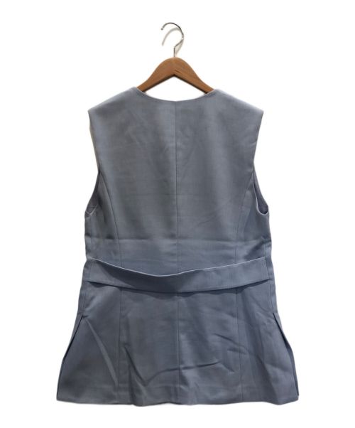 JUSGLITTY（ジャスグリッティー）JUSGLITTY (ジャスグリッティー) ジレ スカイブルー サイズ:1の古着・服飾アイテム