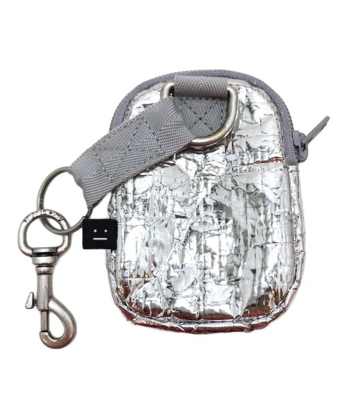 Acne studios（アクネ ストゥディオス）Acne studios (アクネ ストゥディオス) ポーチ シルバーの古着・服飾アイテム