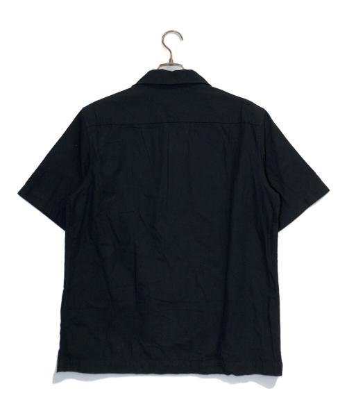 FRED PERRY（フレッドペリー）FRED PERRY (フレッドペリー) Tape Detail Revere Collar Shirt ブラック サイズ:Mの古着・服飾アイテム