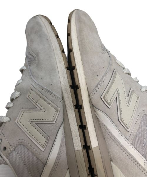 NEW BALANCE（ニューバランス）NEW BALANCE (ニューバランス) スニーカー グレージュ サイズ:US10.5/UK10/EU44.5/JPN28.5の古着・服飾アイテム