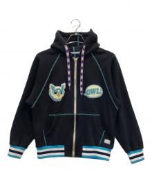 A(LeFRUDE)E（アレフルード）の古着「ワッペンジップパーカー」｜ブラック