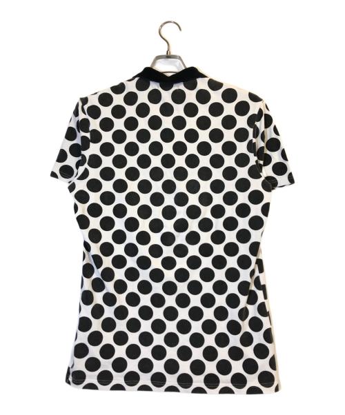 COMME des GARCONS HOMME（コムデギャルソン オム）COMME des GARCONS HOMME (コムデギャルソン オム) ドット柄ポロシャツ ホワイト サイズ:Sの古着・服飾アイテム