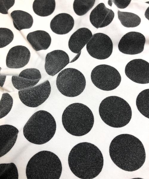 COMME des GARCONS HOMME（コムデギャルソン オム）COMME des GARCONS HOMME (コムデギャルソン オム) ドット柄ポロシャツ ホワイト サイズ:Sの古着・服飾アイテム