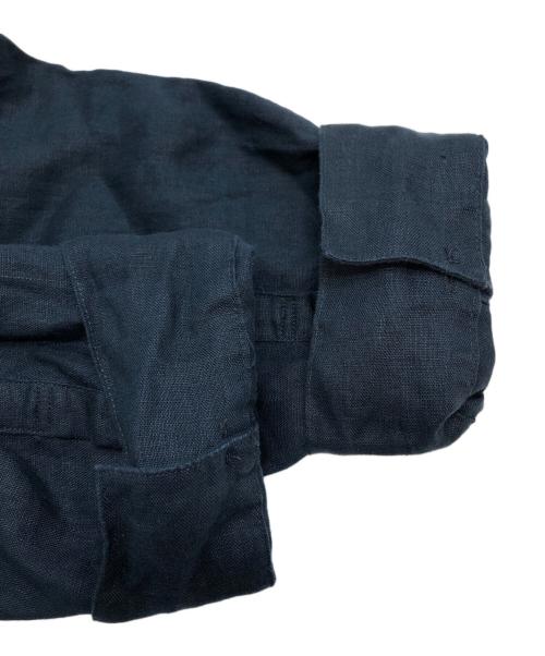 Mila Owen（ミラオーウェン）Mila Owen (ミラオーウェン) フレンチリネンセットアップ ネイビーの古着・服飾アイテム