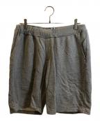BEAMS PLUS×LOOPWHEELERビームスプラス×ループウィラー）の古着「スウェットハーフパンツ」｜グレー