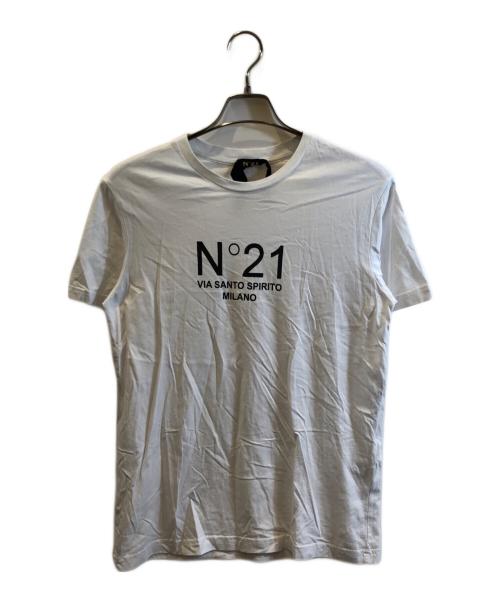 N°21（ヌメロヴェントゥーノ）N°21 (ヌメロヴェントゥーロ) Tシャツ ホワイト サイズ:Mの古着・服飾アイテム