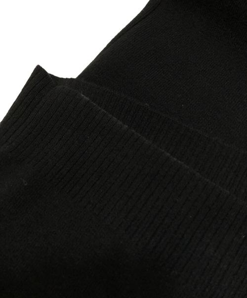 PLUS OTO.HA（プラスオトハ）PLUS OTO.HA (プラスオトハ) ニットワンピース ブラック サイズ:FREEの古着・服飾アイテム